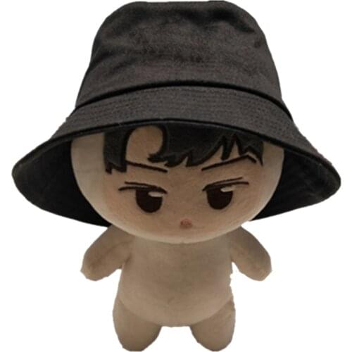 New arrival 20-25cm doll fisher hat the 3rd generation got7 exo doll hat plush stuff doll hat