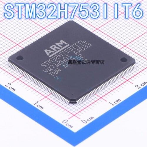 1PCS 100% new original authentic STM32H753IIT6 QFP-176 32H753IIT6 QFP176 32-bit microcontroller chip