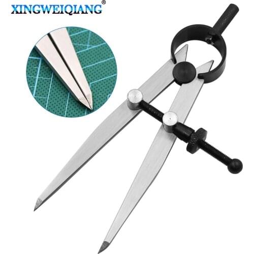 Spacing Gauge Snap fitters draw compasses wood industry classified carbon steel head edge trimmer leather