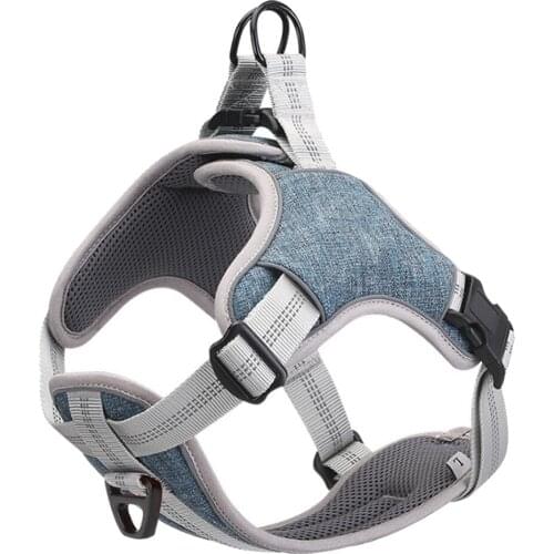 Adjustable Dog Harness Reflective No Pull Easy to Put on Medium and Large Dogs