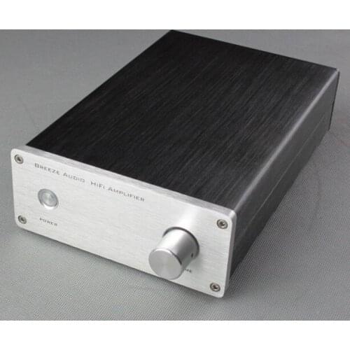 Size W172 H64 D261 All Aluminum Small Power Amplifier Chassis Knob DIY Amplify Housing DAC Case Decoder 1707