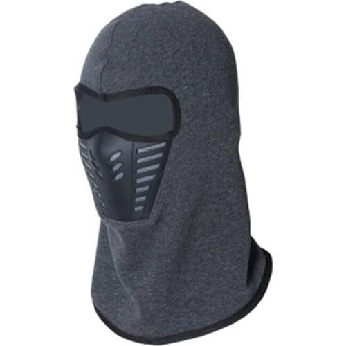 Winter Warmer Outdoor Windproof Ski Hat Beanies Unisex Autumn Motorcycle Cycling Balaclava Full Face Mask Neck Scarf Cap