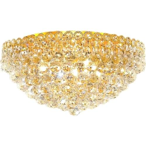 Gold Crystal Ceiling Light Fixture Modern Ceiling Light Chrome Ceiling Light Lighting Lamp Guaranteed 100%+Free shipping