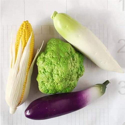 1PCS Plastic Artificial Vegetable Simulated Carrot Radish Artificial Vegetable Food Prop Pretend Play Photography Prop Fruits