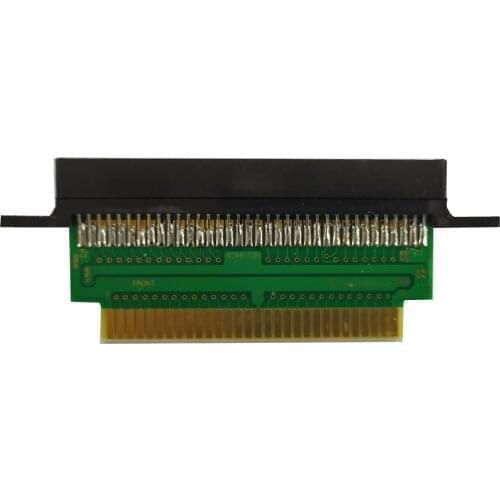 10 pcs a lot 72 Pin to 60 Pin Adapter Converter For N-E-S Console System For FC To NES Converter