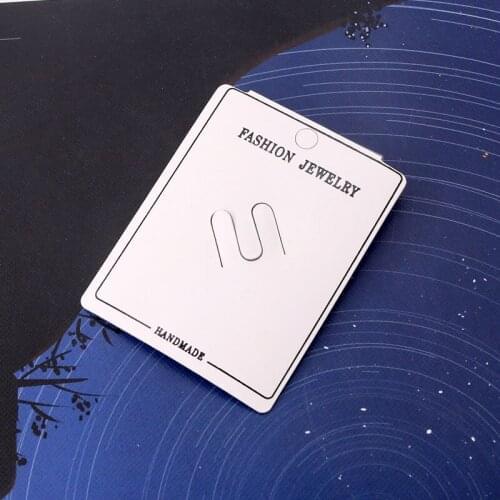 100pcs 5.6x7.1cm Paper classic Brooch card, handmade jewelry accessories displays cards, Hairpin accessories packing card