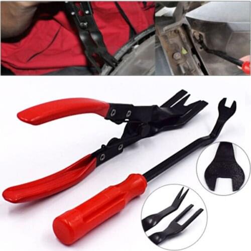 2pcs/Set Car Door Upholstery Trim Clip Removal Plier Tool Combo Dash Panel Moulding