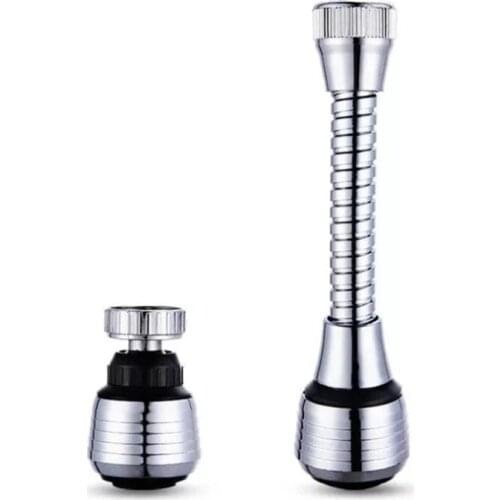 Kitchen Faucet Accessories 360 Degree Adjustment Kitchen Faucet Extension Tube Bathroom Extension Water Tap Water Filter Foam