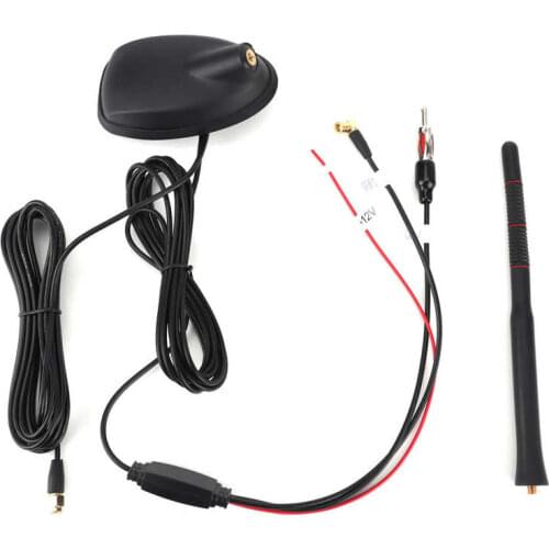 Car Antenna Car DAB+GPS+FM Antenna Active Amplified Roof Mount Waterproof Dustproof Aerial Universal Auto Accessories