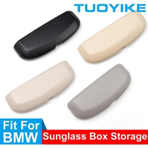 Car Glasses Box Storage Holder Sunglasses Case For BMW 3/5/7 Series X1 F48 X3 X4 F25 F26 G01 X5 X6 F15 F16 F20 F30 G20 F10 F01