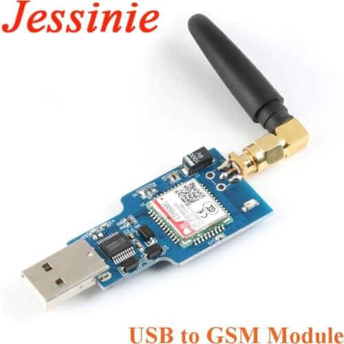 USB to GSM Module Quad-band GSM GPRS SIM800 SIM800C Module for Wireless Bluetooth-compatible SMS Messaging With Antenna