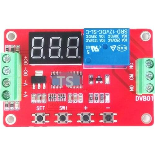 DVB01 digital display window voltage comparator voltage measurement overvoltage and undervoltage over-limit protection