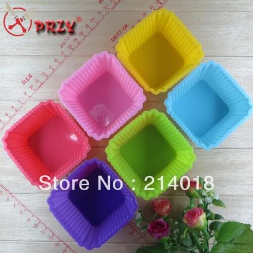 Cupcake Jelly pudding mold silica gel cake mold chocolate mold cupcakes mould NO.si095