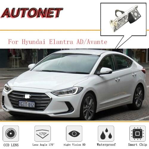 Rear View Camera For Hyundai Elantra AD/Avante/super Elantra 2015~2018 MK6 CCD Night Vision Reverse Camera