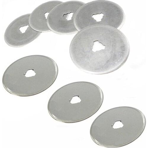 5 Pack 28mm Rotary Blades Cutters Fabric Paper Circular Cut Patchwork Leather Craft Rotary Cutter Refill Replacement Blades New