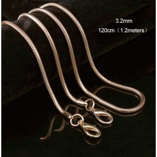 120cm Replacement Bag Chain Metal Shoulder Bag Strap Belts for Women DIY Lobster buckle Crossbody Shoulder Bag Chain Accessories