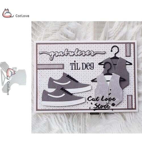 Vest Hanger Clothes Metal Cutting Die Stencils For DIY Scrapbooking Paper Card Decorative Craft Dies Embossing Die Cuts New 2019