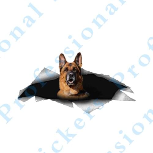 3D Animal 13 x 9.8 Pinscher car decal Vinyl Animal Car Stickers 3D Pet Graphic Vinyl Decal Car Motorcycle Laptop