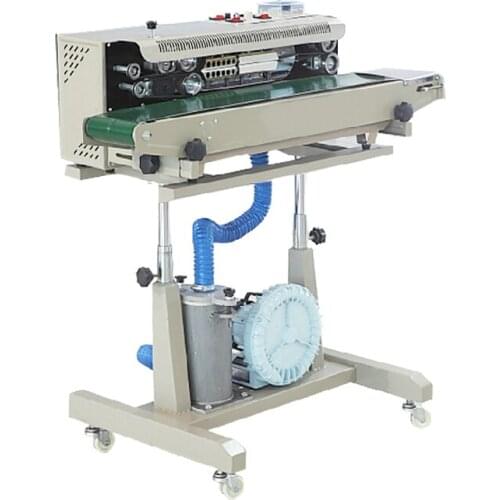 Bubble bags sealing machine air injection sealer automatic aluminum packages close sealer equipment tools packaging packer