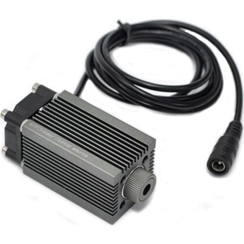 1W 12V Blue Point Laser Adjustable Focus Laser Module Transmitter Laser Printing Engraving