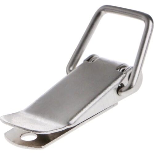 4 Pcs Hardware Cabinet Boxes Spring Loaded Latch Catch Toggle Hasp Woodworking Tools Home Improvement