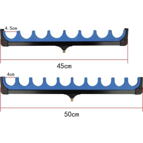 8/10 Rod Fishing Rod Holder Feeder Pod Stand Holder 45cm/50cm EVA Soft Fishing Pole Tackle Carp Fishing Accessories Pesca