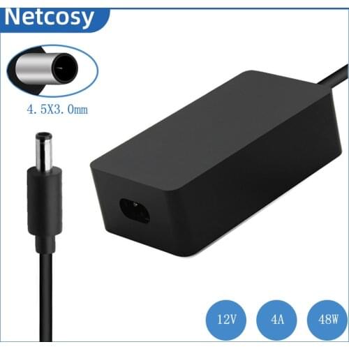 4.5x3.0mm 48W 12V 4A AC Adapter Power Charger For Microsoft Surface Pro 3 Docking Station 1664 Power Supply For Microsoft 1627