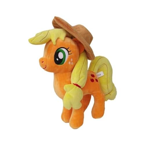 Anime Unicorn Apple Jack Plush Doll Stuffed Animals Horse Kids Toys Great Gift 12" 30CM