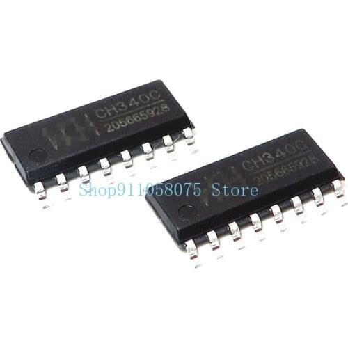 Free freight CH340C CH340 SOP-16 10pcs