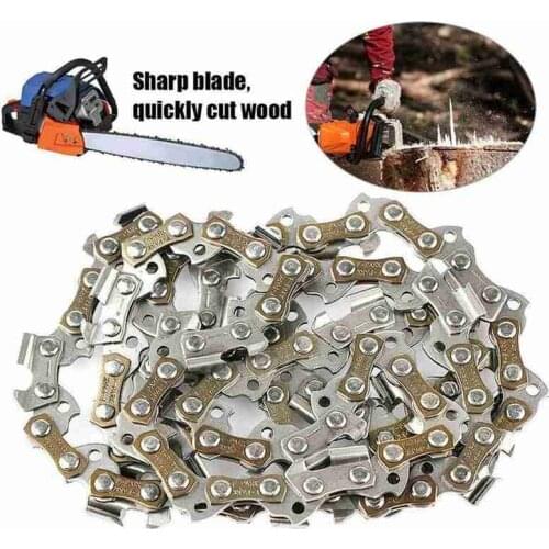 14'' Metal Chainsaw Saw Chain Blade 3/8''LP .050 Gauge 52DL Pole Cut Wood Woodworking Tool Accessories Chainsaw Chain