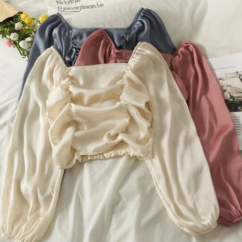 Dancing JL Ants Satin Blouses