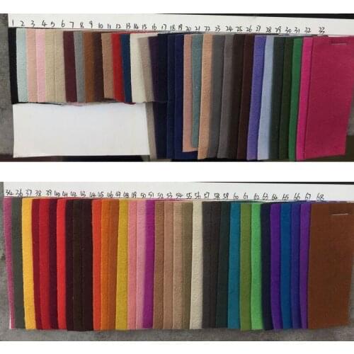 1.0MM thickness Ultraleather Microfiber upholstery suede leather Double plush leather raw material