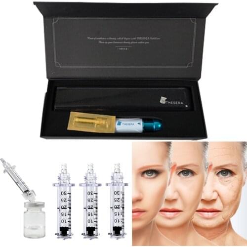 0.5ml High pressure Hyaluronic Pen Mesotherapy Gun Non Invasive Wrinkle Removal Atomizer Nebulizer Buttocks Lip Filler Injector