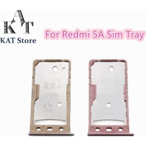 KAT Sim Tray For Xiaomi Redmi 5A Sim Card Tray Holder Slot Adapter Quality Guarantee
