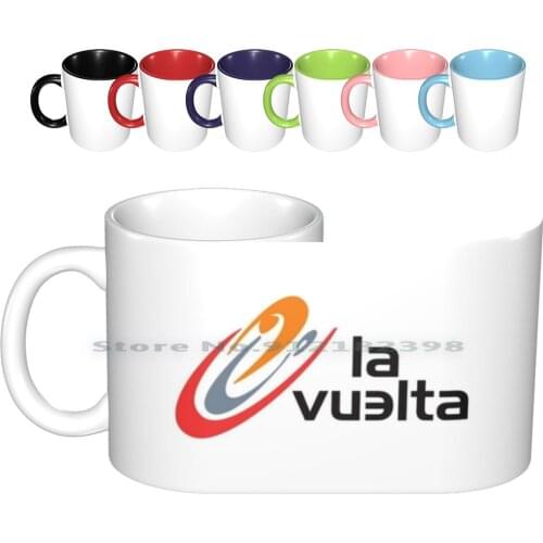 Vuelta A Espana Ceramic Mugs Coffee Cups Milk Tea Mug Cycling Vuelta Vuelta A Espana Cycling Bicycling Cyclist Best Selling