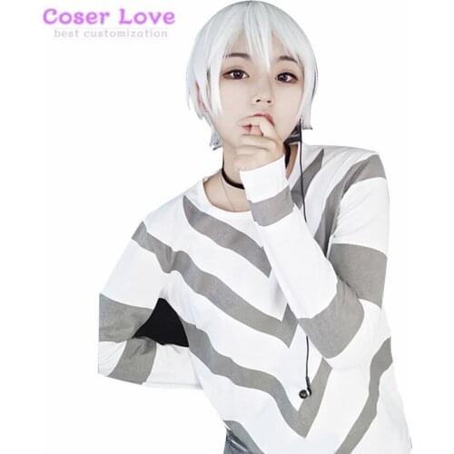 Toaru Kagaku no Railgun Accelerator T-shirt pants headwear suit whole set Cosplay Costume Carnaval Halloween Christmas party