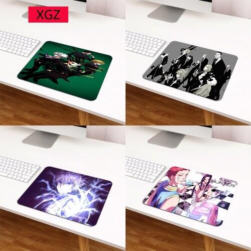 XGZ Anime Hunter X Hunter Mouse Pad 29X25 Game MousePad Laptop Keyboard Pad Small Mouse Pad Table Mat for Playing Games