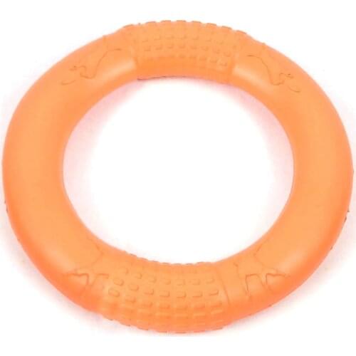 Pet Flying Discs Dog Training Ring Puller Resistant Bite Floating Dog Toys Interactive Game Playing Products Supply