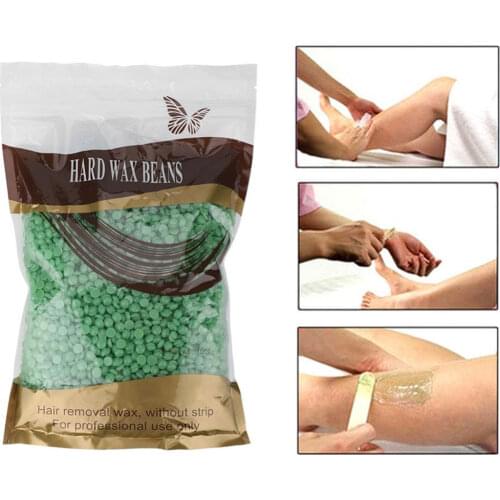 Hot! 100g Depilatory Wax Beans 10 Flavours Hard Wax Beans Pellet Waxing Bikini Leg Arm Armpit Hair Removal Beans