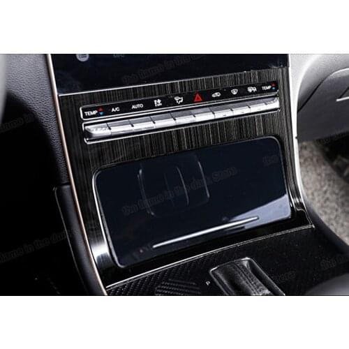 Lsrtw2017 for Trumpchi Gs5 Car Central Control Frame Trims Chrome Interior Accessories Mouldings 2019 2020 gac