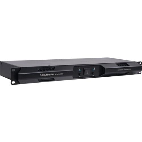 Sound Town UPDM 7500W Peak Output, Ultra-Lightweight, DJ PA 2-Channel Power Amplifier, 2 x 1700W at 4-Ohm, 2 x 950W at 8-Ohm