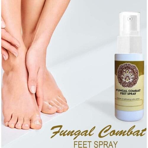 Fungal Combat Feet Spray Anti Fungal Infections Athletes Foot Spray For Beriberi Itch Erosion Peeling Blisters Anti Bacterial