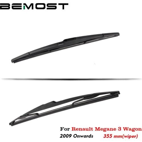 BEMOST Car Rear Windshield Wiper Arm Blades Brushes For Renault Megane 3 Wagon 2009 Onwards Hatchback Windscreen Auto Styling
