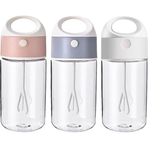 Tritan Electric Shaker Bottle 450ml for Protein Mix Powerful Battery Mixer Shake Blender Mixer Cup