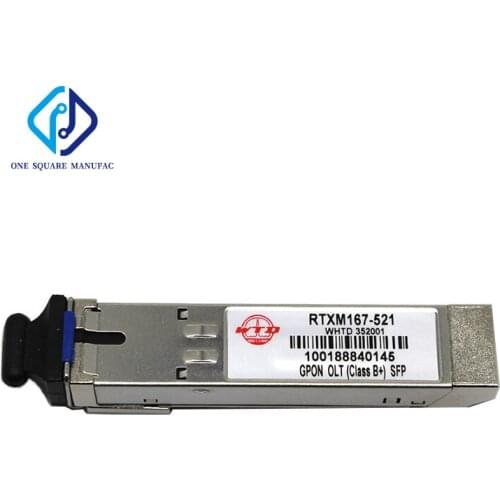 WTD RTXM167-521 20KM FH-PON-GP-20 B+ GPON OLT SFP Optical Fiber Transceiver