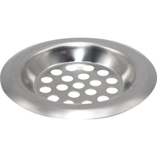 304 Stainless Steel Balcony Roof Round Large Displacement Anti-blocking Floor Drain Outdoor Plane Insertion Floor Drain
