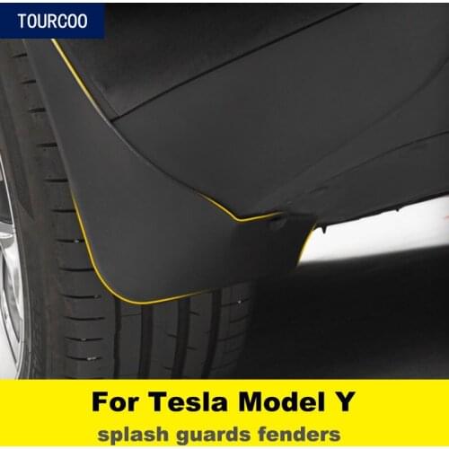 Car Splash Guards Fenders for Tesla Model Y Car modification Accessories