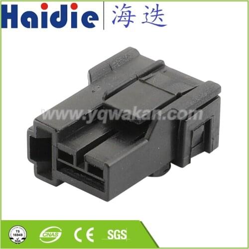 Free shipping 5sets 2pin auto wire harness plug electric cable unsealed connector HD0212Y-6.3-21