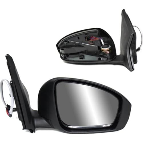 Power Heated&Adjustable Glass L/RH Side Mirror For NISSAN TIIDA 2011-2014