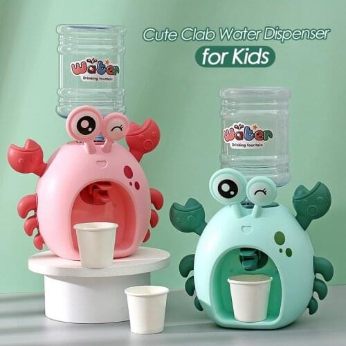 5pcs Kid Mini Water Dispenser Simulation Appliance Cute Water Juice Milk Coffee Drinking Fountain Children Cartoon Water Cooler